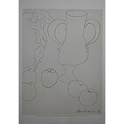 Henri Matisse - Natura morta. Bricco e mele 1940 - Poster vintage originale anno 1999