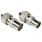 Connettore antenna Hama Coax Set 2 Pz 7205211