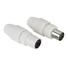 Connettore antenna Hama Coax Set
