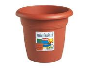 Stefanplast Vaso Plastica Tondo Colore Coccio, Diametro 18 cm (AZ)