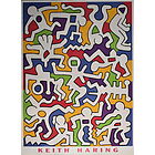 Keith Haring - Senza titolo (Palladium backdrop) 1985 - Poster vintage originale anno 1998