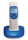 Brondi Nice Telefono Cordless, Bianco/Blu (AZ)