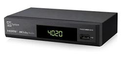 Telesystem TS4020, Decoder Digitale Terrestre DVB-T2 Full HD, Nero (AZ)