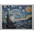 Vincent Van Gogh - Notte stellata - Poster vintage originale anno 1996