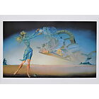 Salvador Dalì - Miraggio - Poster vintage originale anno 2007