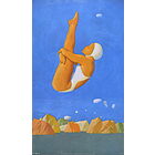 Marco Manzella - Tuffatrice XVIII 2006 - Poster vintage originale anno 2007