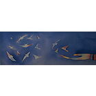 Jean Michel Folon - Pace - Poster vintage originale anno 2003