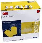 3M E-A-R Classic Inserti Auricolari, 28 dB, Senza Cordicella, Astuccio in Carta, 250 Paia/Confezione, PP-01-002 (AZ)