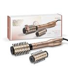 BaByliss AS952E Spazzola Rotante con Digital Sensor, 2 Accessori, Ionica, 650W, Champagne (AZ)