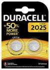 Batteria Dedicata DURACELL CR2025 3v Litio 2pz -DU21B2 (AZ)