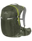 Ferrino zephyr 27+3 30 litri?zaino 75818NVV colore verde ideale per trekking coprizaino incluso schienale traspirante porta bastoncini leggero e capiente 30 (AZ)