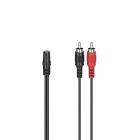 Adattatore HAMA 00205186 Audio Jack 3.5MM H-2RCA M (AZ)