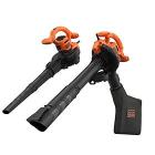 BLACK+DECKER Soffiatore Elettrico, Trituratore, Aspiratore Foglie Capacit? di raccolta 40 Litri, Velocit? di soffiaggio fino a 315 Km/h, Impugnatura Ergonomica 2600 W, BEBLV260-QS (AZ)