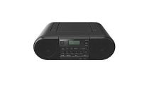 Panasonic RX-D552 Radio DAB+, Bluetooth, Lettore Cd, Design Vintage, 20W, USB, Telecomando Incluso, Portatile, Sound Booster, Nero (AZ)