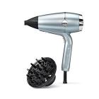 BaByliss ?D773DE Asciugacapelli Hydro Fusion 2100 W, Asciugatura Rapida, Tecnologia al Plasma, Doppio Sistema ionico, 3 Temperature e 2 Velocit? + Tasto Aria Fredda, Concentratore e Diffusore (AZ)