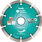kwb Piastra di taglio a diamante Green-Line 798540 (saldata laser, segmentata, 125 x 22 mm) A. A. per Einhell TC-AG 125 (AZ)