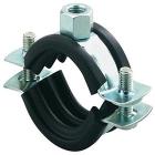 Collare per tubi a doppia vite FRS 55-61 M8/M10 (50 Pz.)