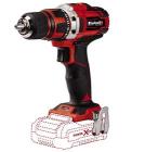 Einhell TE-CD 18/40 Li-Solo Trapano avvitatore a batteria Power X-Change (torsione 40Nm, vel. 1 giri al min. 400, vel. 2 giri al min. 1,500, mandrino 13 mm, senza batteria e caricabatteria) (AZ)