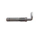 FISCHER 2998065 PFS 12N Fissaggio per scaldabagno, per Cassette scaricatrici,517597 (AZ)
