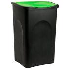 Stefanplast Pattumiera Ecogreen 37x37x56 50LT Nero/Verde (AZ) Stefanplast Pattumiera Ecogreen 37x37x56 50LT Nero/Verde (AZ)
