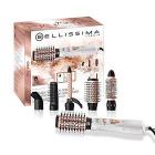 Imetec Bellissima My Pro GH18 1100 Modellatore ad Aria, Rivestimento spazzole in Ceramica, 5 Accessori per Realizzare Capelli Lisci e Luminosi, a Onde morbide o Ricci Stretti, 1000 W (AZ)