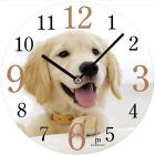 OROLOGIO MURO D33,5 VETRO CANE (AZ)