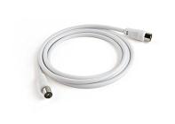 Cavo antenna Aerial cable con adattatore M/M 75 dB (AZ)