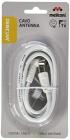 Cavo antenna Aerial plug 90° cable con adattatore M/M 75 dB (AZ)