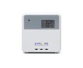 EXPLORE SCIENTIFIC ST1005 Sensore per esterni con Display LED per rilevare temperatura e umidit?, per stazione meteo WSH4009, RPW3008,RPW3009,RDC8001, montaggio a parete o supporto da tavolo, bianco