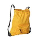 NE.ON! Gym Sack Sacchetta portaoggetti 37x43 cm, Tessuto ecosostenibile Rpet Waterproof, Tessuto reflective che si illumina con la luce, sacchetta sportiva (Giallo) (AZ)