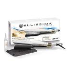 Bellissima Imetec Steam Elixir, Piastra a Vapore, Capelli lisci in Una Sola Passata Senza Danni, Rivestimento in Ceramica e Olio Argan, Rapido Riscaldamento, 4 Temperature, Tappetino Termoresistente (AZ)