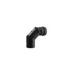 SAVE Fumisteria Plus PN808 Elbow chimney pipe Nero (AZ)