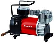 Einhell CC-AC 35/10 12V Compressore portatile (12 V accendi sigari, max 10 bar, tubo alta pressione 1,5 m, cavo alimentazione 2,8 m, incl. adattatori per bici e gonfiabili, ago per palloni) (AZ)