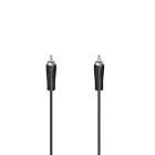 Hama 00205098 RCA Audio Cavo [1x Spina RCA - 1x Spina RCA] 1.5 m Nero (AZ)