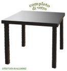 TAVOLO POLIRATTAN 80X80 C108047 (AZ)