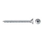 Viti truciolari PowerFast II FPF II CTF 3,0x25 BC 500 Filetto totale, Torx, Testa svasata piana, Zincatura bianca (500 Pz.)