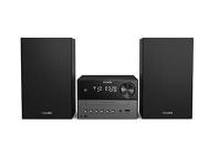 Philips Mini Impianto Stereo con Bluetooth / Sistema Hi-Fi, DAB+, Radio FM, USB, Lettore CD, Lettore MP3, Altoparlanti Bass-Reflex, Controllo Audio Digitalel, 18 W / Philips Stereo Casa TAM3505/12 (AZ)