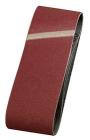 kwb 3x Nastro di levigatura in tessuto, 75 x 457 mm, K-60, Noble Corindone, per legno e metallo, carta vetrata per smerigliatrice/rettificatrici a nastro (AZ)