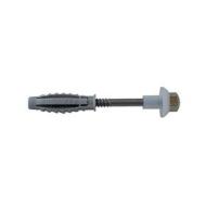 Fischer WB 2 Inox Fissaggio per Water e Bidet a Pavimento con Fori Verticali, 501004 (AZ)
