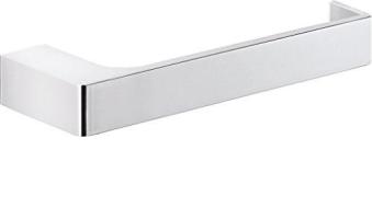 Gedy - Porta Rotolo Per Wc Bagno Da Muro Cromato Lucido (AZ)