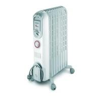 De'Longhi Vento Radiatore Elettrico ad Olio, 900 W, Plastica, Bianco (AZ) De'Longhi Vento Radiatore Elettrico ad Olio, 900 W, Plastica, Bianco (AZ)