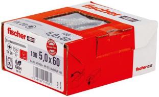 Viti truciolari torx FPF-ST 5,0x60 A2P inox, filetto parziale (100 Pz.) Viti truciolari torx FPF-ST 5,0x60 A2P inox, filetto parziale (100 Pz.)