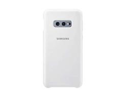 Cellulare - Custodia Silicone Cover White (Galaxy S10e) (AZ)