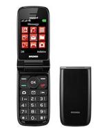 Brondi Magnum 4 Telefono Cellulare Maxi Display, Tastiera Fisica Retroilluminata, Dual Sim, 1.3 MP, Li-ion 800 mAh, Flip Attivo, Nero (AZ)