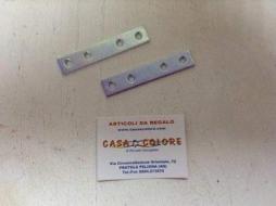 Sipa 1/12 Lastrina Diritta, Spessore 2 mm, Larghezza 15 mm, Argento, 14 cm, Set di 100 Pezzi (AZ)