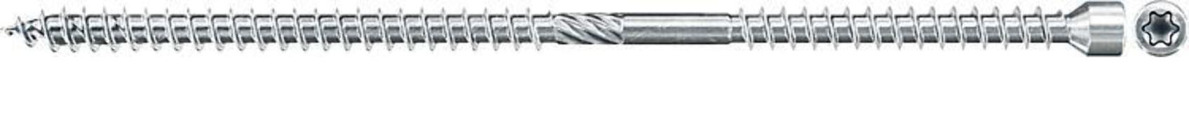 Viti torx per costruzioni FIF-ZT 8,0x225 ZPF testa ridotta, doppio filetto, zincatura bianca (50 Pz.) Viti torx per costruzioni FIF-ZT 8,0x225 ZPF testa ridotta, doppio filetto, zincatura bianca (50 Pz.)