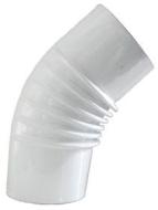 Gomito Smalt. Bianco 45? Cm 12 (AZ)