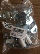 Vulcania 1002 Guidacinghia verticale rulli pvc, Confezione da 10 pezzi (AZ)