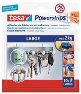 tesa Powerstrips LARGE - Strisce Adesive per Pareti Piane e Lisce - Peso dell'Oggetto fino a 2 kg - Confezione da 10 Powerstrips (AZ) tesa Powerstrips LARGE - Strisce Adesive per Pareti Piane e Lisce - Peso dell'Oggetto fino a 2 kg - Confezione da 10 Powerstrips (AZ)