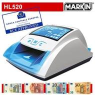 Contabanconote E Rilevatore Di Euro Falsi Markin HL520 (AZ)